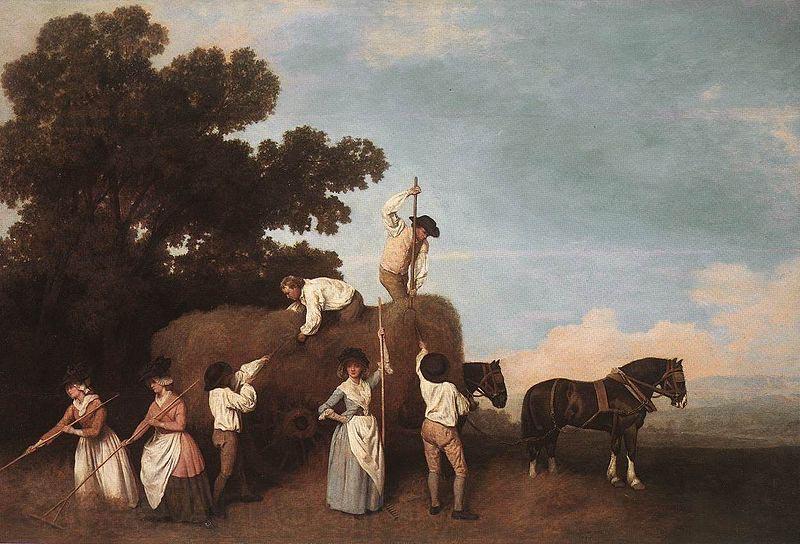 George Stubbs Haymakers France oil painting art